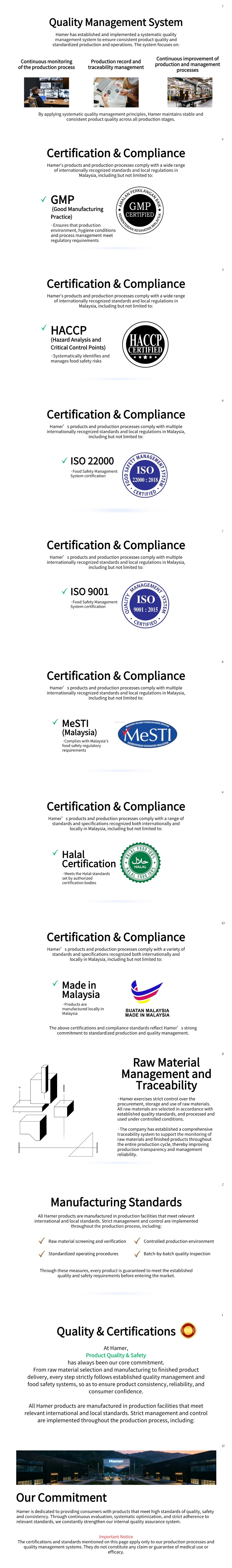 Quality & Certification